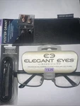 Magnivision Reading Glasses 3.25 Foster Grant Pouch/ Eyeglass Holder Rope. Fixed Price $13.57.