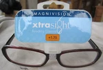 Magnivision Xtrasight Reading Glasses New W/ Tag +1.75 RSP258T-175 Red. Fixed Price $8.98.
