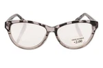 Women's Corinne Mccormack 'jenna' 50MM Reading Glasses Grey Black +2.00. Fixed Price $36.40.