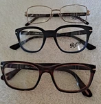 Persol Eyewear Styles 3012, 3093, 2334 (3 For 1). Fixed Price $110.00.