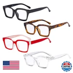 Eyekepper 4 Pack Ladies Reading Glasses - Oversized Square Design Readers For Wo. Fixed Price $45.56.