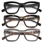 Hiyanjn Reading Glasses For Women 3 Pack Fashion Cat Eye Computer Readers Oversi. Fixed Price $31.36.