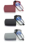 3 Pack Reading Glasses Blue Light Blocking, Anti Uv Glare, Foldable Computer .... Fixed Price $28.16.