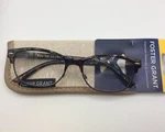 Foster Grant Cleo Women's Oval Reading Glasses, Brown Tortoise +2.75. Fixed Price $11.95.