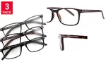 3PK +2.00 Foster Grant Classic Reading Glasses Case 1575003. Fixed Price $9.95.