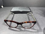 Mackenzie-childs Readers +2.00 Reading Glasses Tortoise 99013-003 With Hard Case. Fixed Price $95.00.