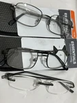 3 Gwyn 2.50 Black Gray Glasses Tech Essentials Scratched Foster Grant Ez Readers. Fixed Price $11.11.