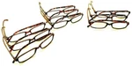 9 Pairs (three 3 Packs) Fgx E-z Reader Hadley Tortoise Reading Glasses +1.25 New. Fixed Price $18.99.