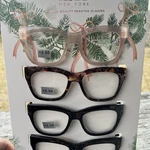 Nicole Miller 4-PACK Premium Reading Glasses Readers,holiday +2.50 New. Fixed Price $36.62.
