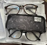 Design Optics By Foster Grant Blue Light Reading Glasses 2 Pack +3.00 Brown/blac. Fixed Price $13.00.