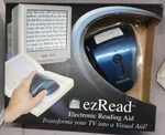 Carson Ezread Electronic Reading Aid DR-200 Visual Tv Magnifier With Ac Adapter. Fixed Price $34.99.