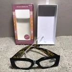 Ryan Simkhai Reading Glasses +2.5 Black Square Frames W/tortoise Arms (seepics). Fixed Price $14.21.