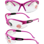 Cougar Reader Lab Safety Glasses +2.0 Magnification Bifocal Cheater Pink Ladies. Fixed Price $13.99.