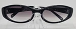 Brighton In The Shade Reader Sunglasses +1.0 Black Oval Frames Handmade. Fixed Price $34.99.
