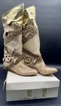 Georgio Italian Designer Ladies Vintage Boots, Size 7.5. Fixed Price $95.00.