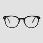 Universal Thread Women's Crystal Plastic Round Blue Light Filtering Glasses. Fixed Price $6.60.
