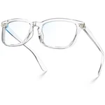 Visoone Blue Light Blocking Glasses Square With Anti Computer Large, Clear. Fixed Price $11.65.
