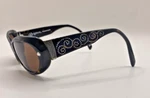 Brighton Night Romance Handmade Frames Only Eyeglasses Black Brown 54-15-140. Fixed Price $32.88.