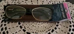 Foster Grant Betsy Brown Plastic Frame Glasses +2.50 TG0316 B208. Fixed Price $24.00.