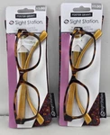 2PC Foster Grant Sight Station Heather Gold Tort 1.00 Reading Glasses Reader. Fixed Price $31.50.