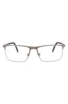 New Maui Jim Men Core Optical 58MM Square Reading Glasses Authentic Grey Tr. Fixed Price $255.00.