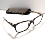 Foster Grant NS0320 Tara Leopard Reading Eyeglasses Size: 53-15-145 Frames Only. Fixed Price $8.80.