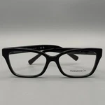 Tiffany & Co. TF2249 8001 Eyeglasses Frame Black Gold Cat Full Rim 52-16-140. Fixed Price $107.09.