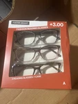 Foster Grant Pack Fashion Reading Glasses +3.0. Fixed Price $8.99.