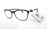 Reading Glasses Women Gloss By Foster Grant Meryl Black/white Msrp $19.99 (#1018. Fixed Price $9.98.