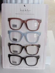 Nicole Miller 4-PACK Premium Quality Oversized Reading Glasses Readers New. Fixed Price $37.39.