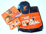 2024 Gws Giants Afl Members Pack - Cap, Tote Bag, Height Poster, Pencil Case. Fixed Price $25.08.