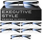 Gaoye Executive Style Reading Glasses Men - Durable Readers With Blue Light Filt. Fixed Price $25.57.