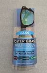 Foster Grant Multifocus Advanced Reading Glasses +2.00 Conan 54-18-140 Tortoise. Fixed Price $24.88.