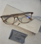 Madison Avenue Cat Coffee Brown Eyeglasses AL-0002 Bn 53MM Full Rim Women. Fixed Price $12.50.