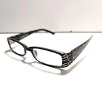 Foster Grant Women's Reading Glasses Patti Black Size: 50-18-132 Frames Only. Fixed Price $11.00.