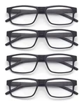 Colloddiss 4-PACK Reading Glasses For Women, Spring Hinge Pairs Black. Fixed Price $25.90.