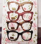 Nib +2.50 4 Pairs Max Studio Oversized Square Reading Glasses Readers. Fixed Price $32.99.
