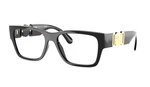 Versace Reading Glasses Mod. 3368-U GB1 55-17 Black Frames Gold W/ Logos Readers. Fixed Price $239.99.