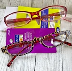 Artminds Prs Reading Glasses 2.50 - Cat Eye Leopard Print & Slender Rose Ombre. Fixed Price $18.00.