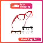 Eyekepper 4-PACK Cateye Design Reading Oversized Readers Eyeglasses For. Fixed Price $19.68.