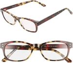 Corinne Mccormack Edie 51MM Reading Glasses +2.50 Red Tort. Fixed Price $49.51.
