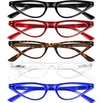 Yogo Vision 5 Pk Reading Glasses Blue Light Blocking Small Cateye Eyewear Women. Fixed Price $18.99.
