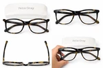 Felix Gray Jemison Blue Light Glasses Tortoise 52-18-145 W Case. Fixed Price $30.09.