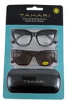 Tahari Premium New 2-PACK Reading Glasses & Sun Readers IN+2.00 Strength. Fixed Price $19.99.