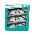 Design Optics By Foster Grant Full Frame Reading Glasses +2.00 1618409 *niob. Fixed Price $34.99.