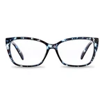 Equate Women's Orchid Cateye Reading Glasses With Case, Blue Purple Tortoise. Fixed Price $8.95.