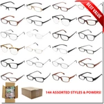 Reading Glasses Wholesale Bulk Lot 144 Pcs Mix Styles Weak Medium Strong Powers. Fixed Price $185.00.