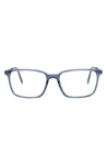 New Maui Jim Men Core Optical 55MM Square Reading Glasses Authentic Blue Tr. Fixed Price $236.00.
