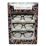 Isaac Mizrahi 3 Pack Gift Box Womens Reading Glasses Tortoise,green,red +2.00. Fixed Price $29.95.