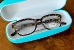 Nwt Kate Spade Spotty Brown Tortoise Tabby 50M Reading Glasses 2.5 W/hard Case. Fixed Price $58.99.